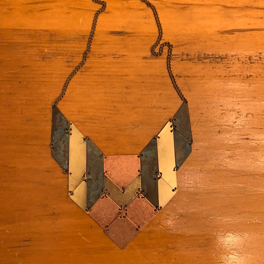 Copper and Brass Necklace